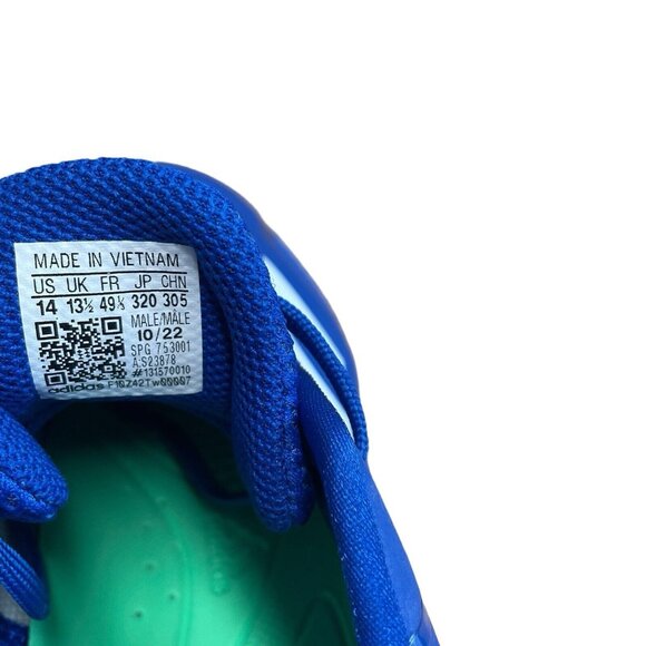 ADIDAS ICON 7 TPU BASEBALL CLEATS MENS SIZE 14 S23878 ROYAL BLUE WHITE LOGO NEW - Picture 6 of 8